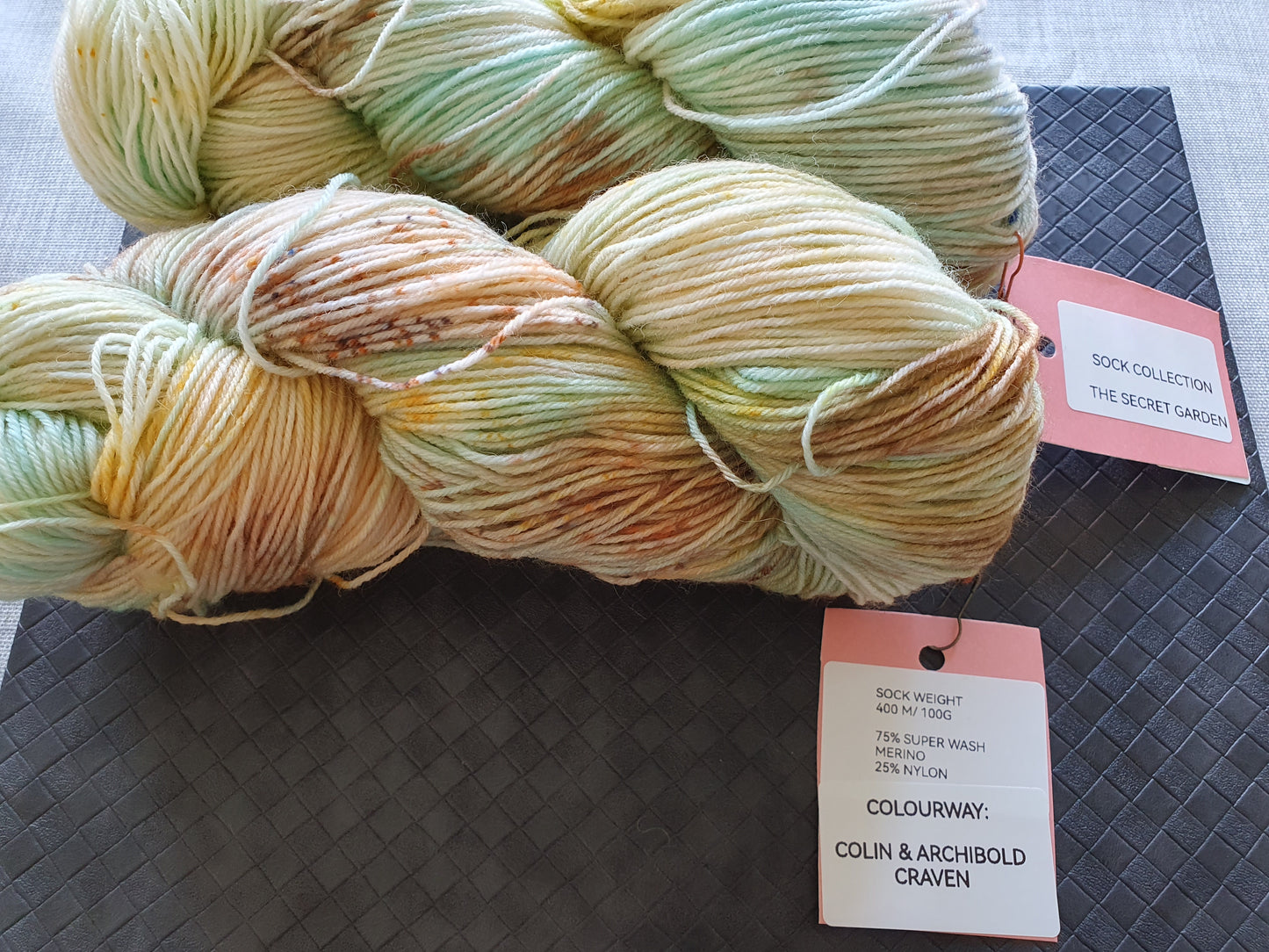 Colin & Archibald Craven ( sock Weight)