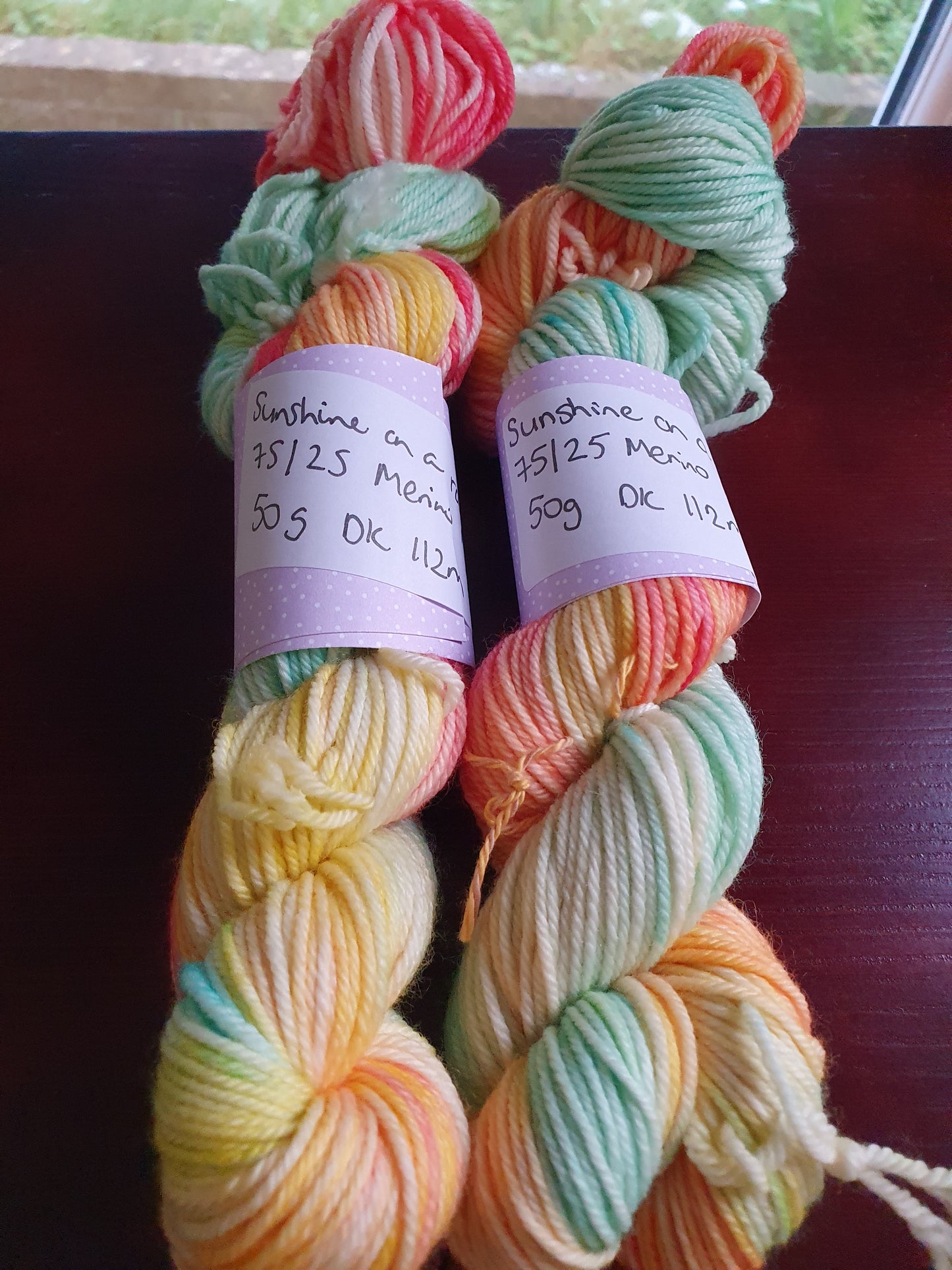 Sunshine on a rainy day 50g DK