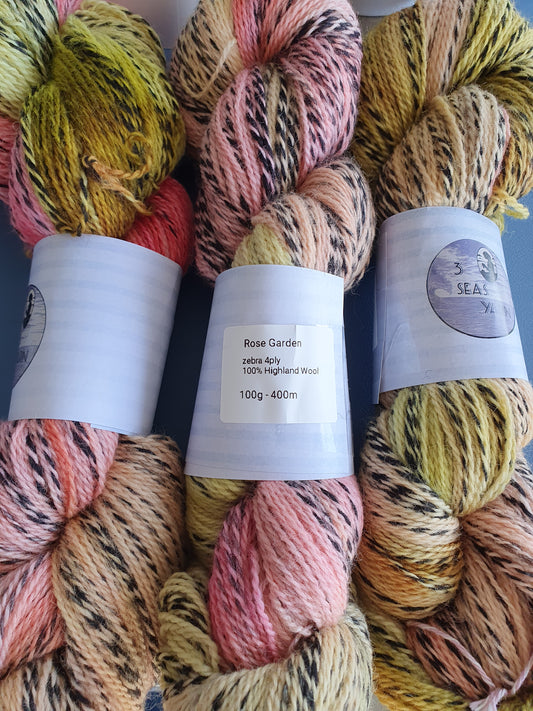 ROSE GARDEN  - ZEBRA 4PLY